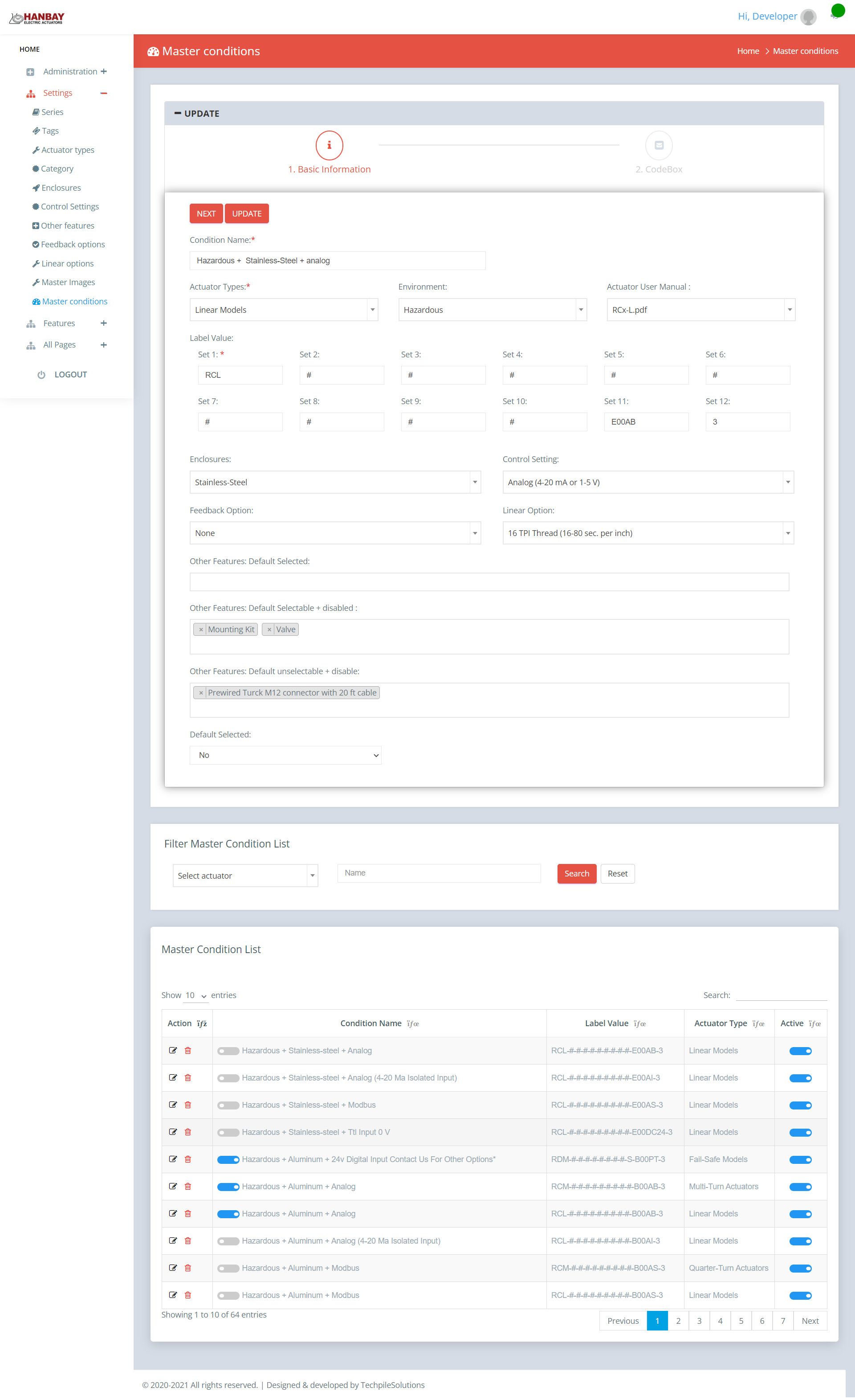 Hanbay Product Management System screenshot 11