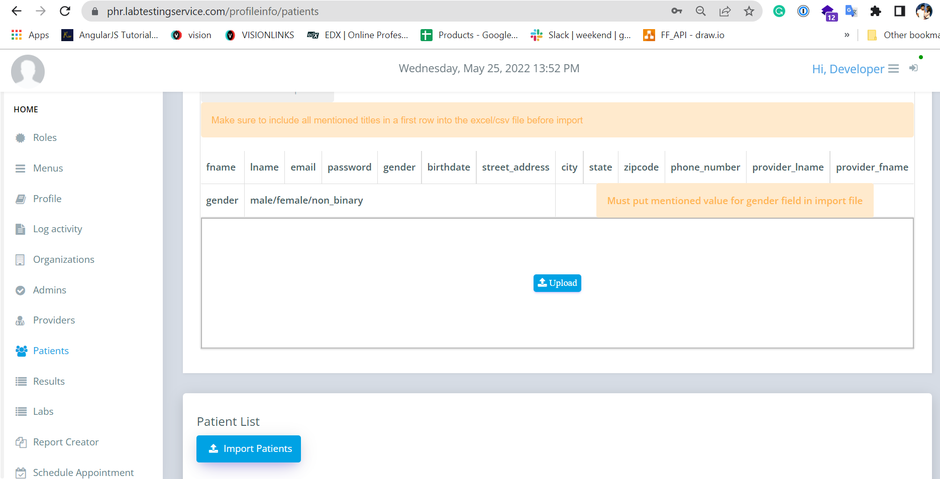 WellCentrex Patient Lab screenshot 7