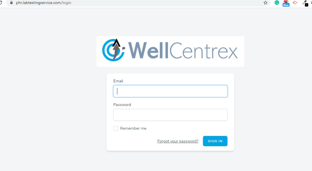 WellCentrex Patient Lab screenshot 11