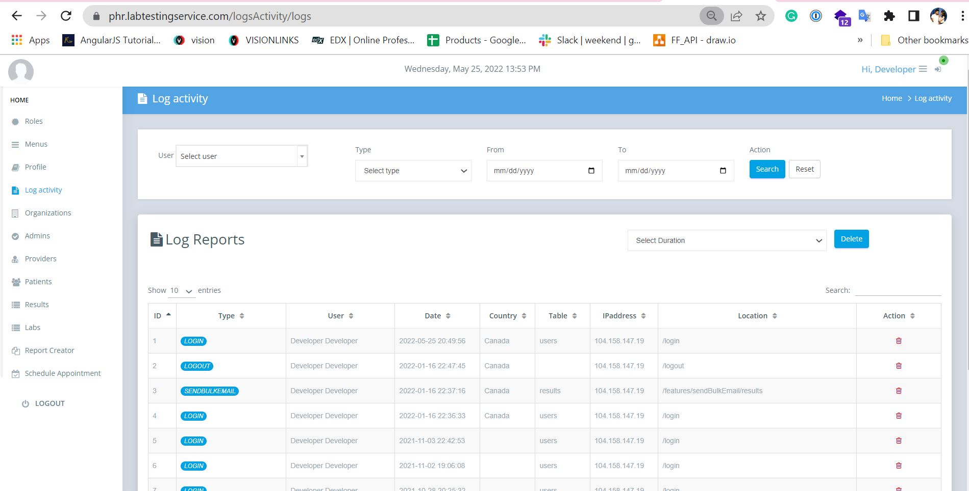 WellCentrex Patient Lab screenshot 10