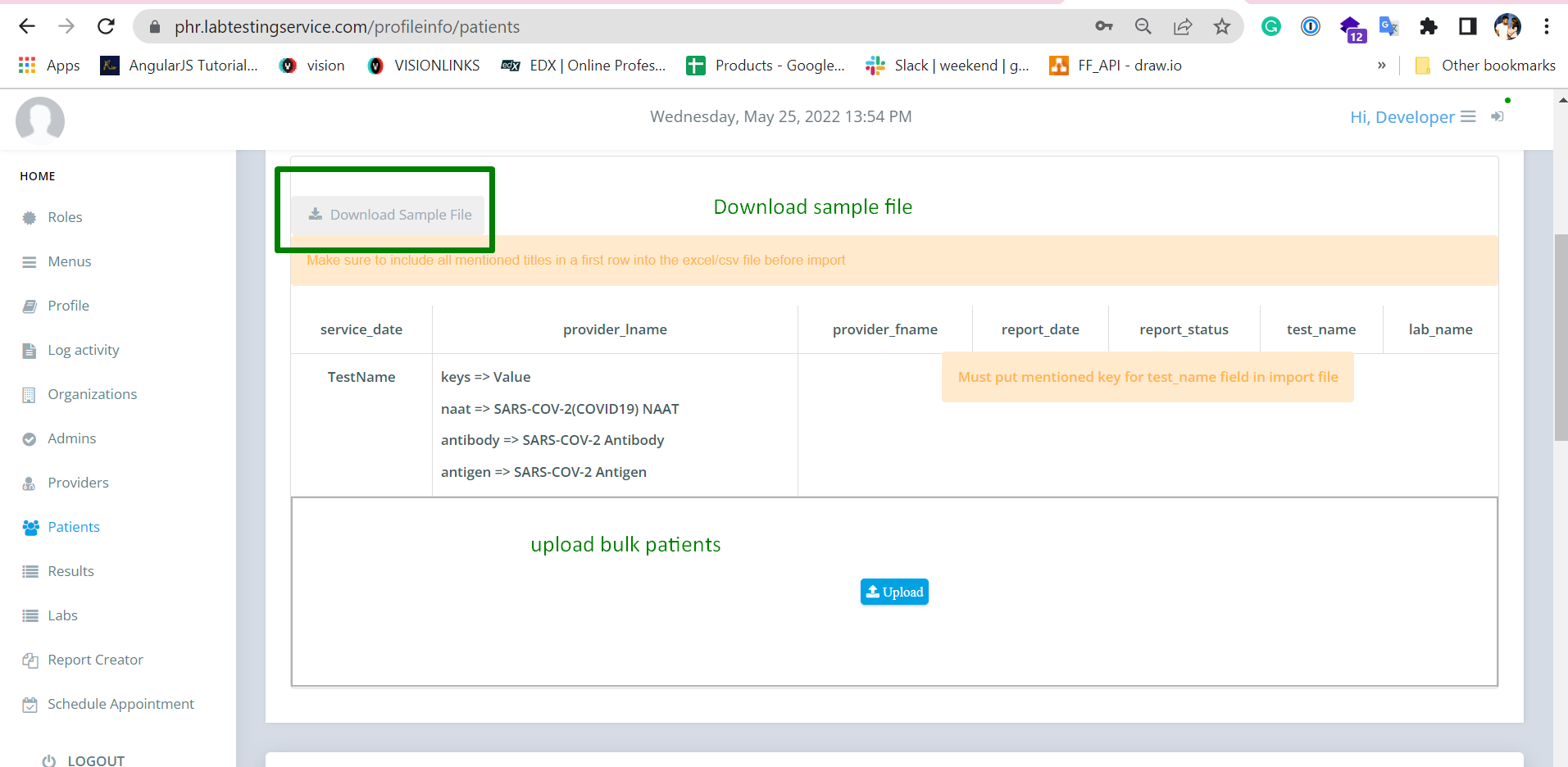 WellCentrex Patient Lab screenshot 8