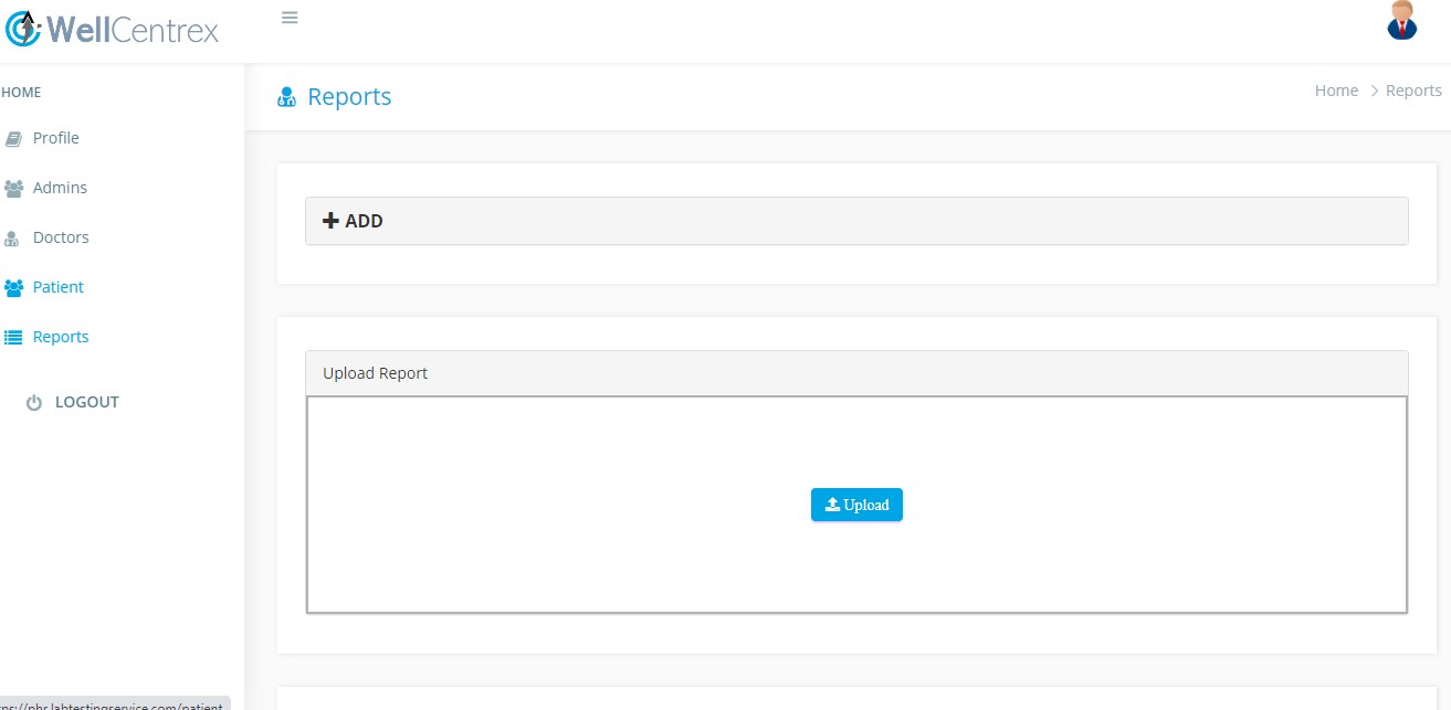 WellCentrex Patient Lab screenshot 5
